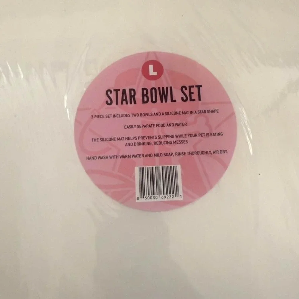 Discontinued Jeffree Star‎ Pet Star Bowl Set Large RARE Brand New Factory Sealed